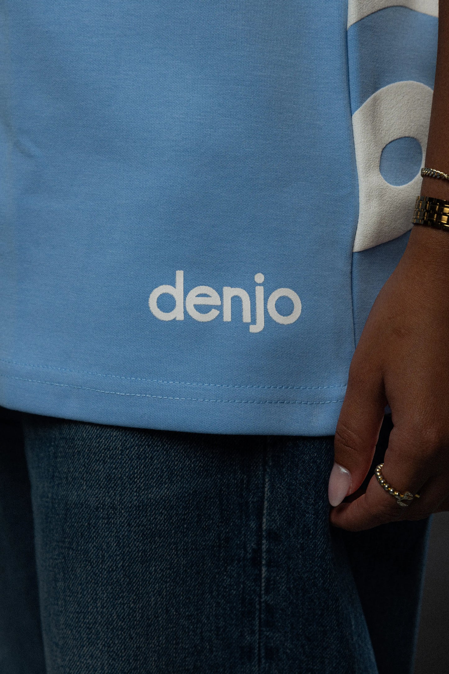 Blue Puff Tee