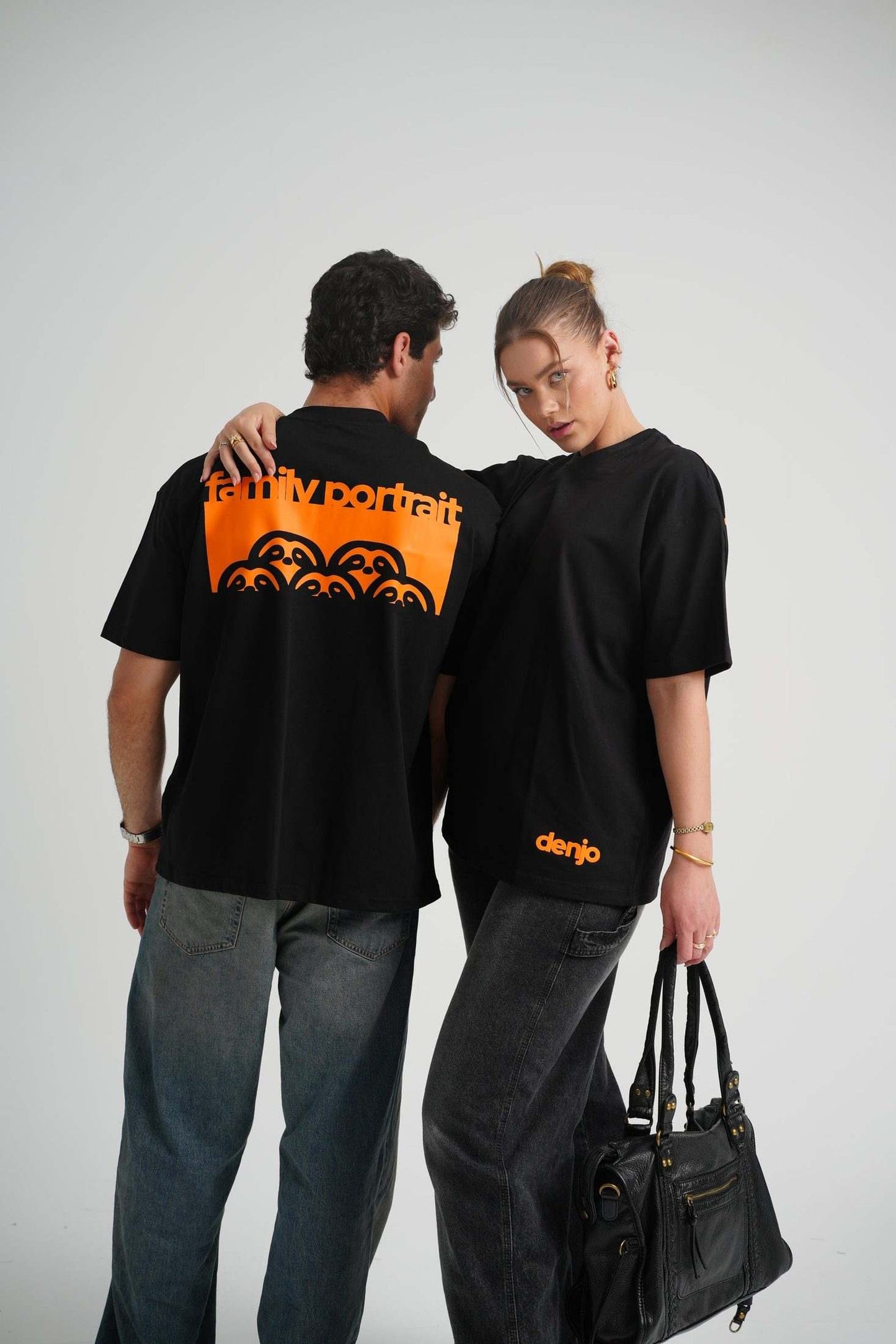 Black Family Portrait Tee