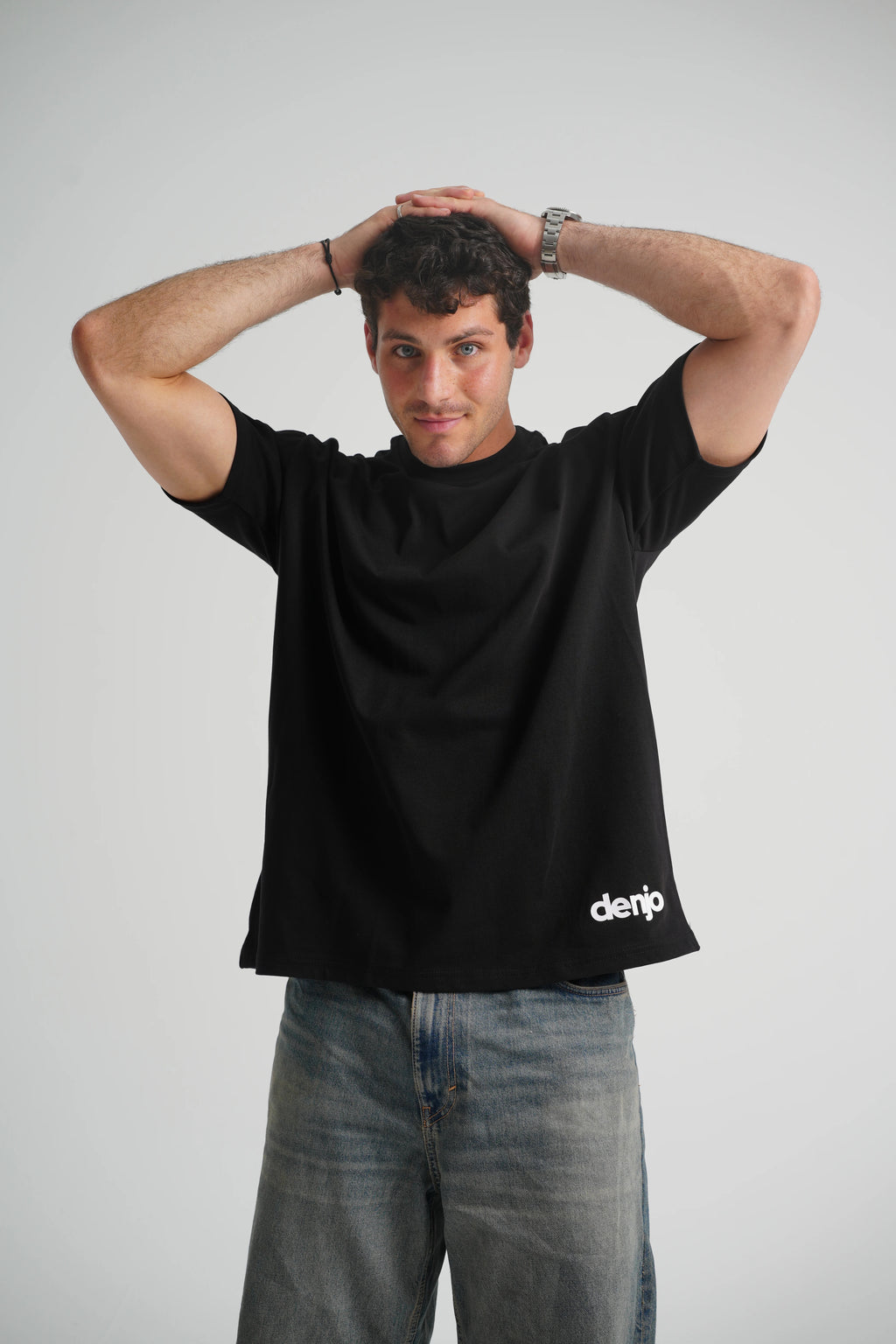 The Lazy Club Black Tee