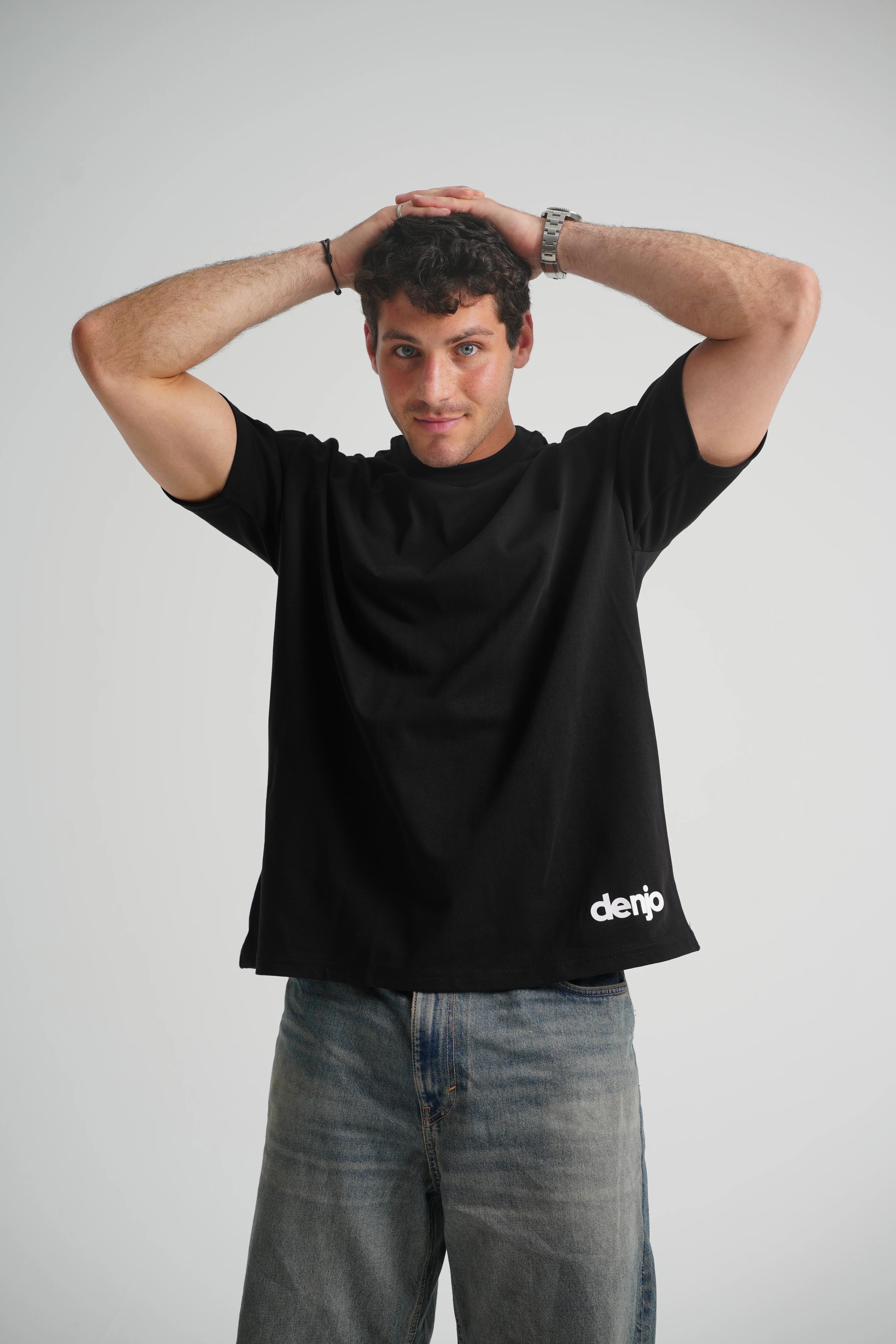 The Lazy Club Black Tee
