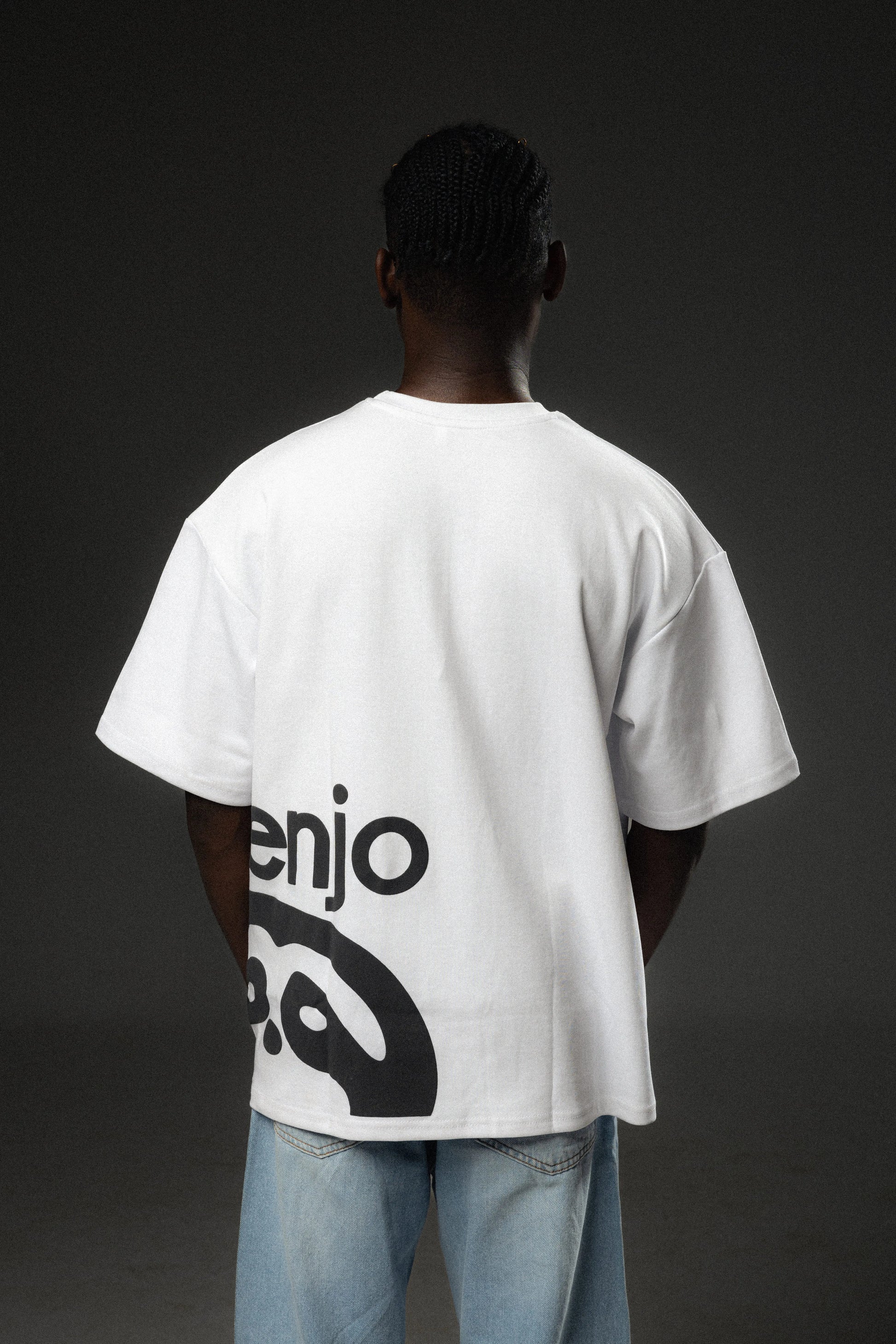 White Puff Tee
