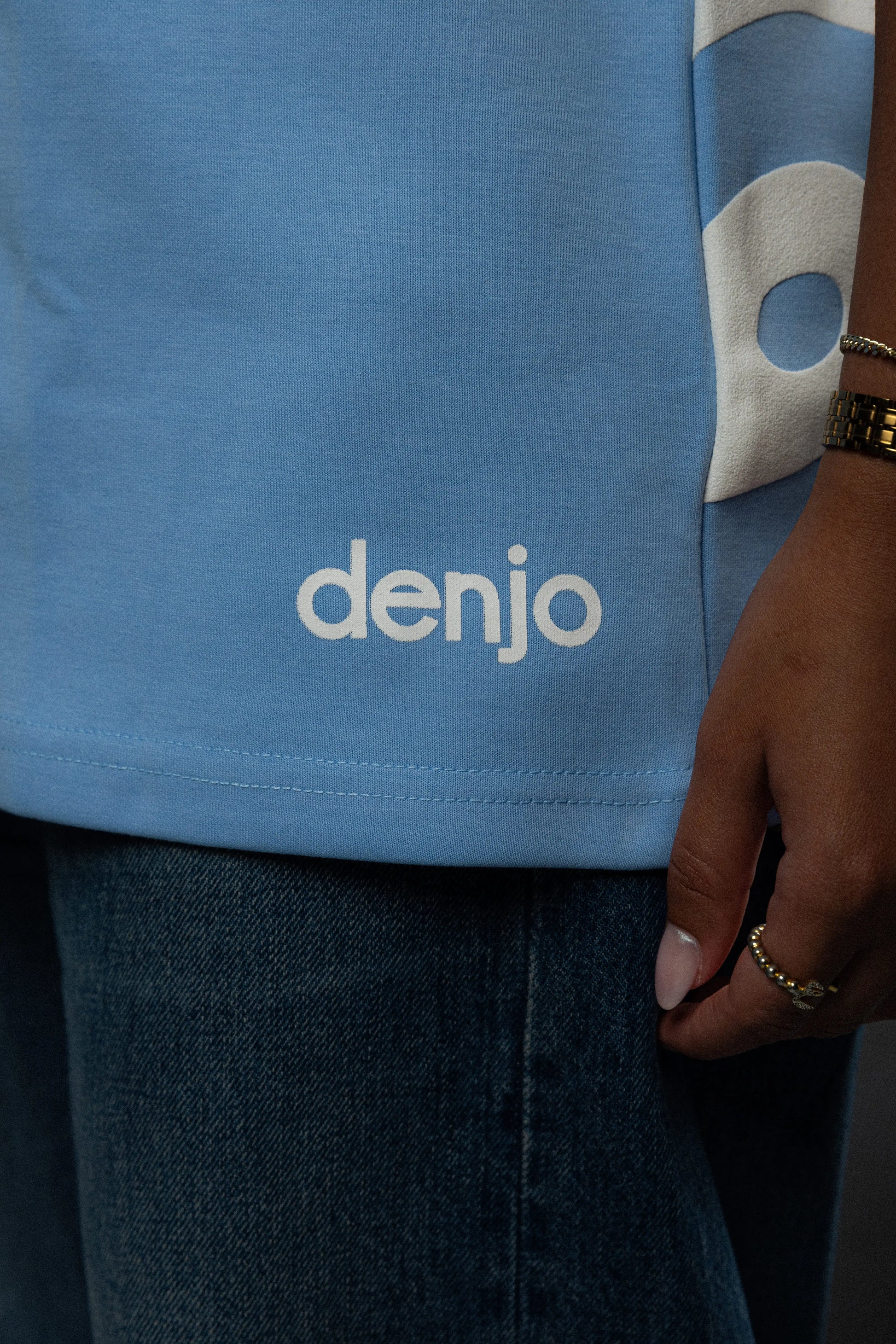Blue Puff Tee