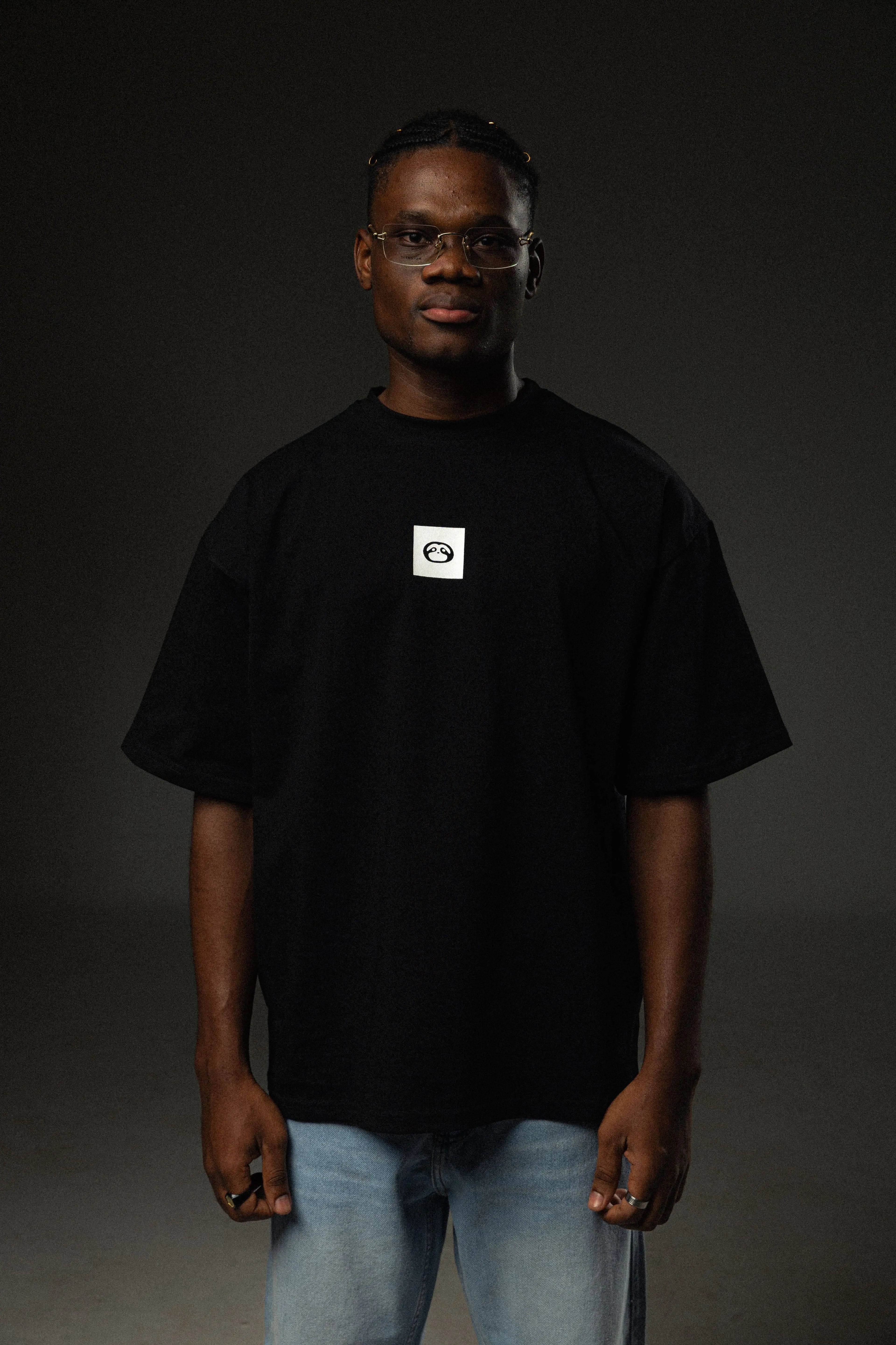 In The Box Black Tee