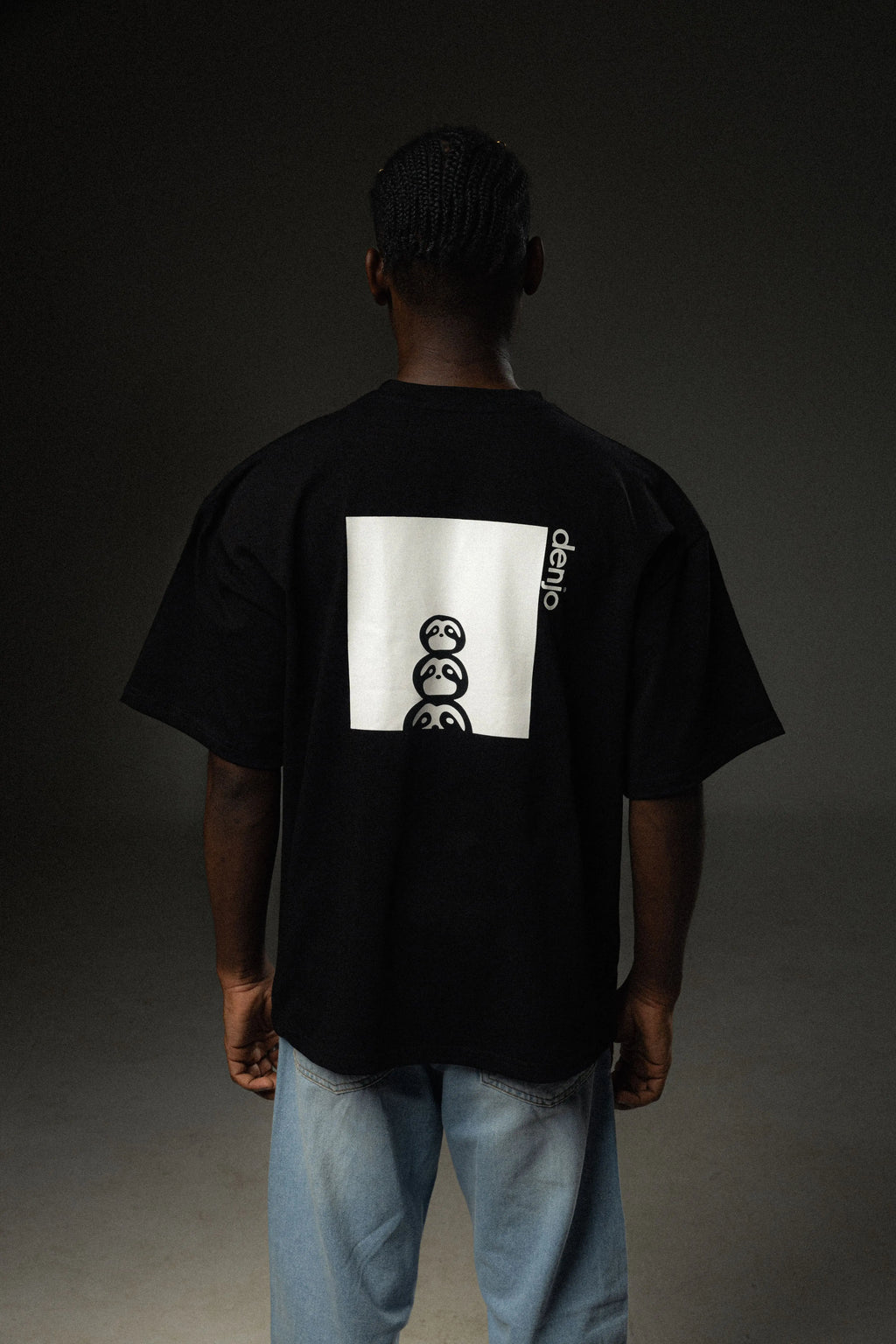 In The Box Black Tee