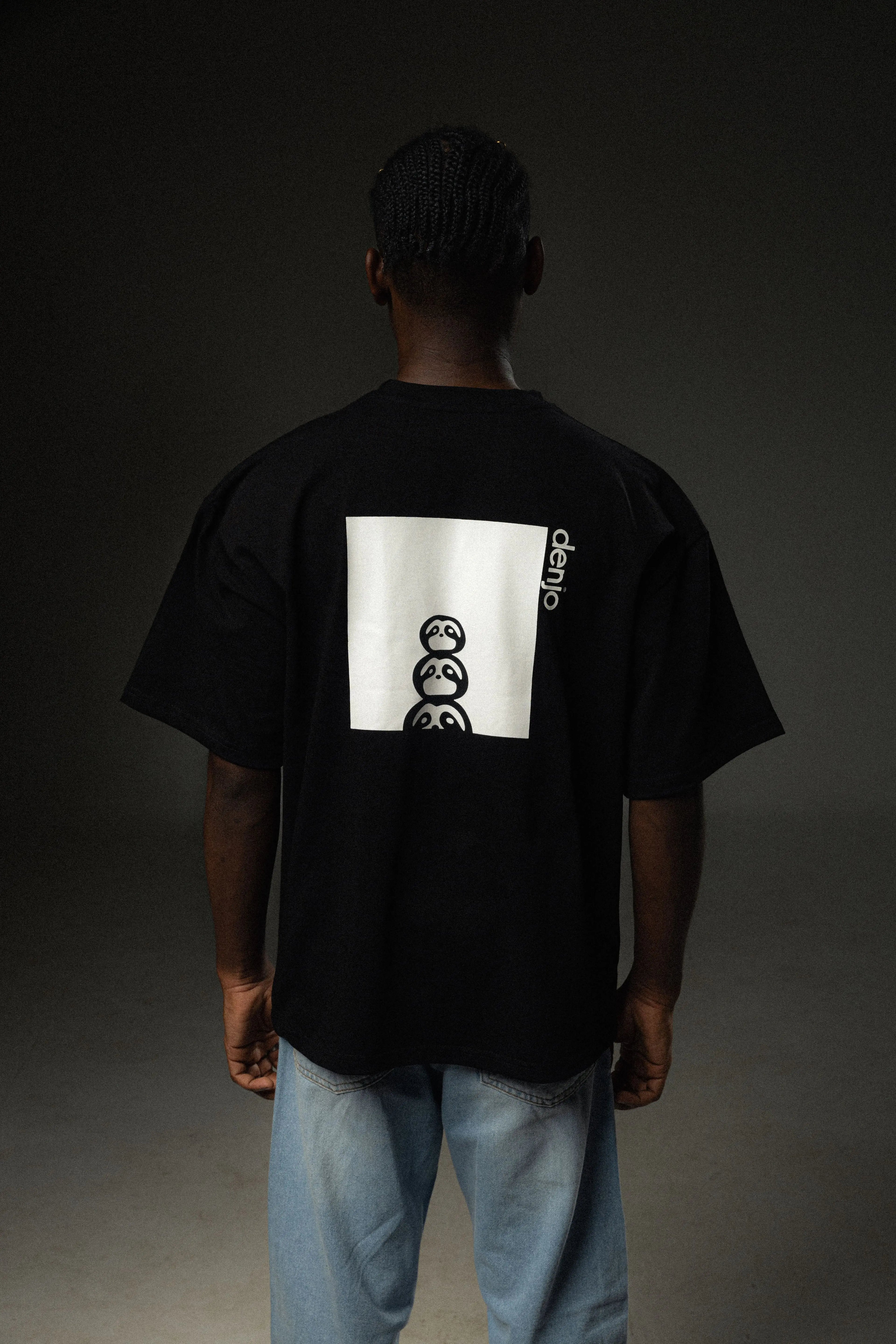 In The Box Black Tee