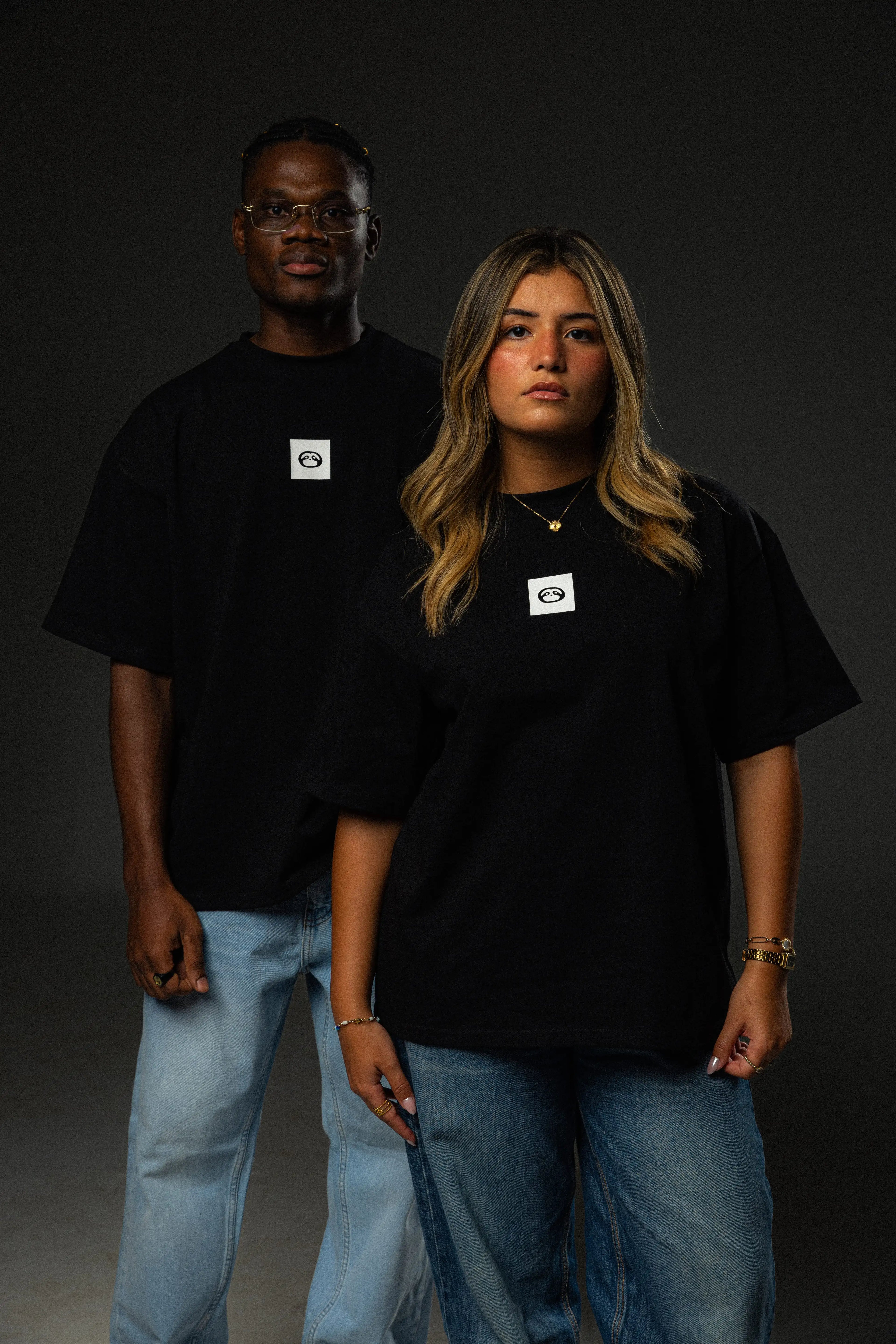 In The Box Black Tee