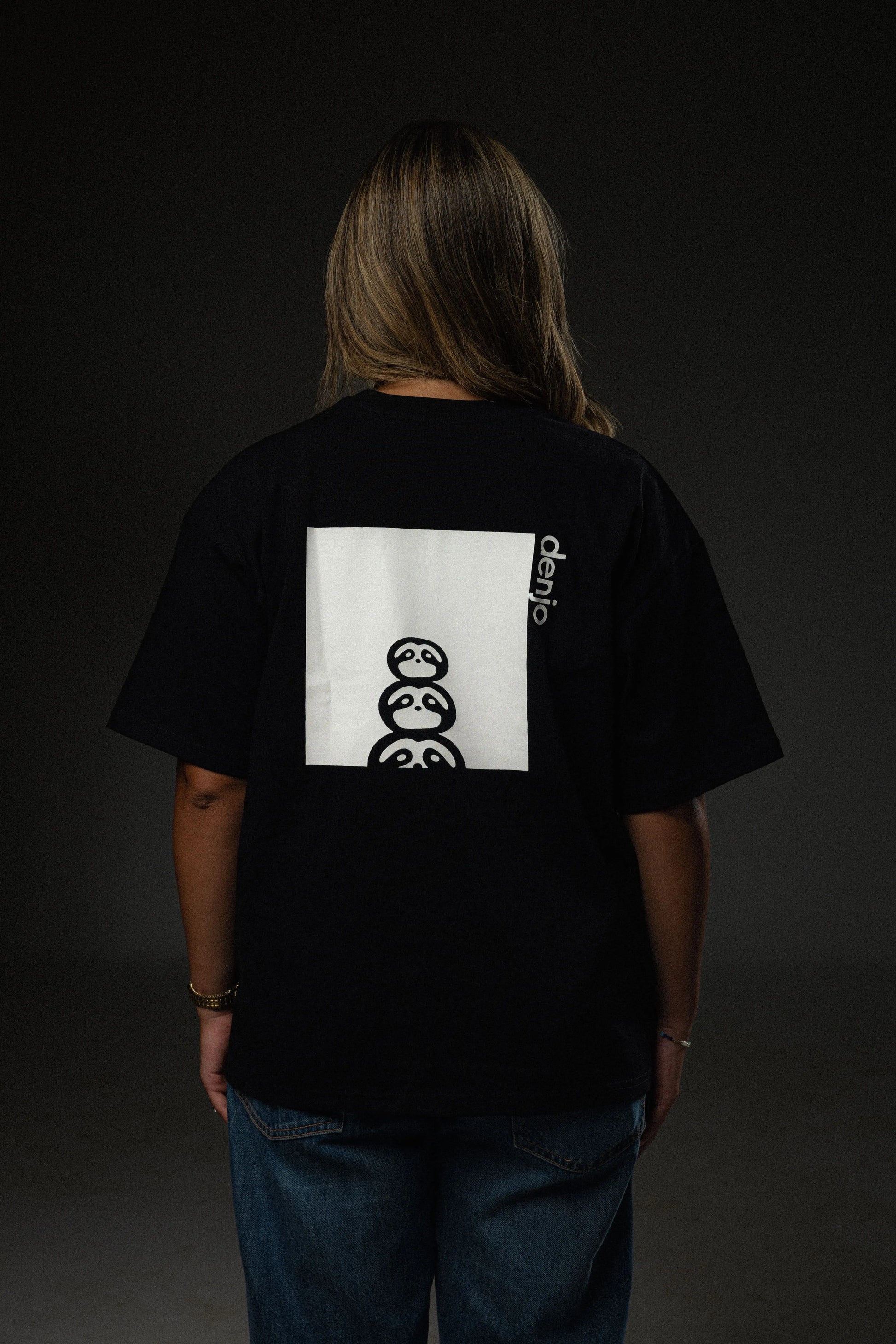 In The Box Black Tee