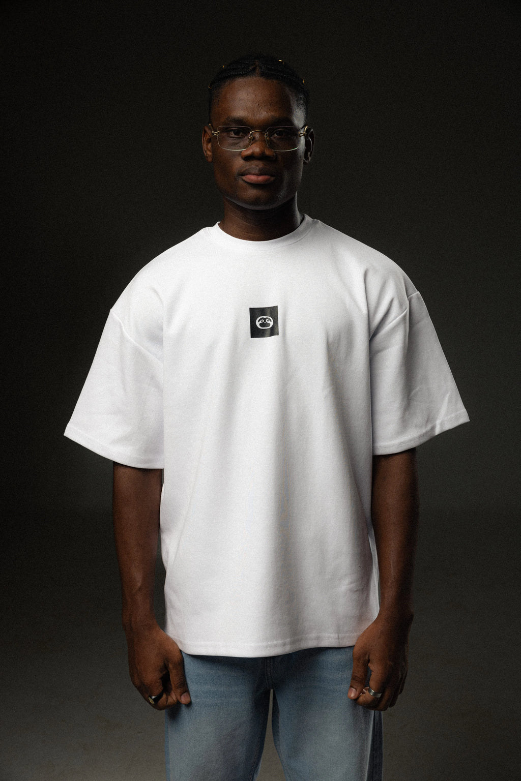 In The Box White Tee