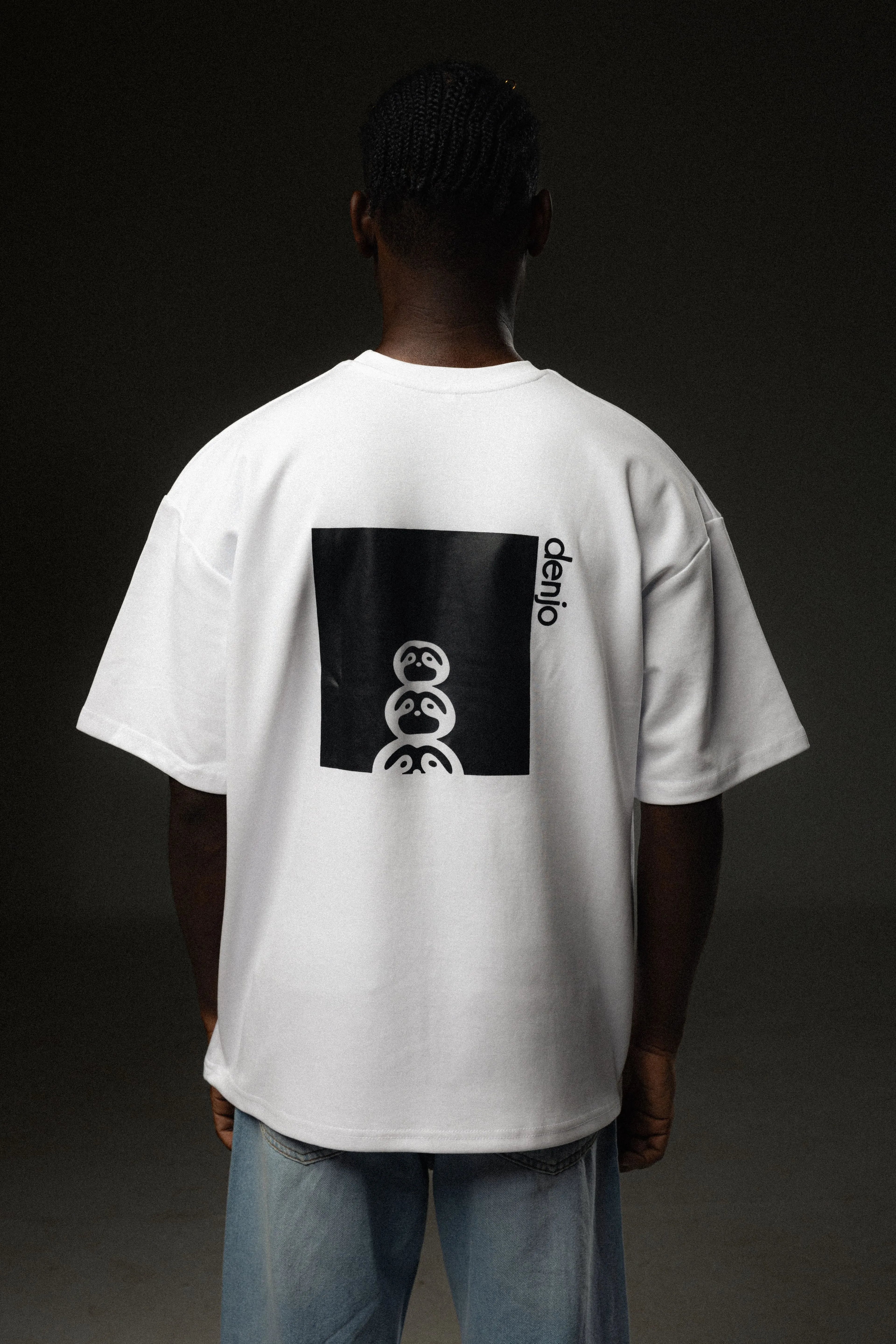 In The Box White Tee