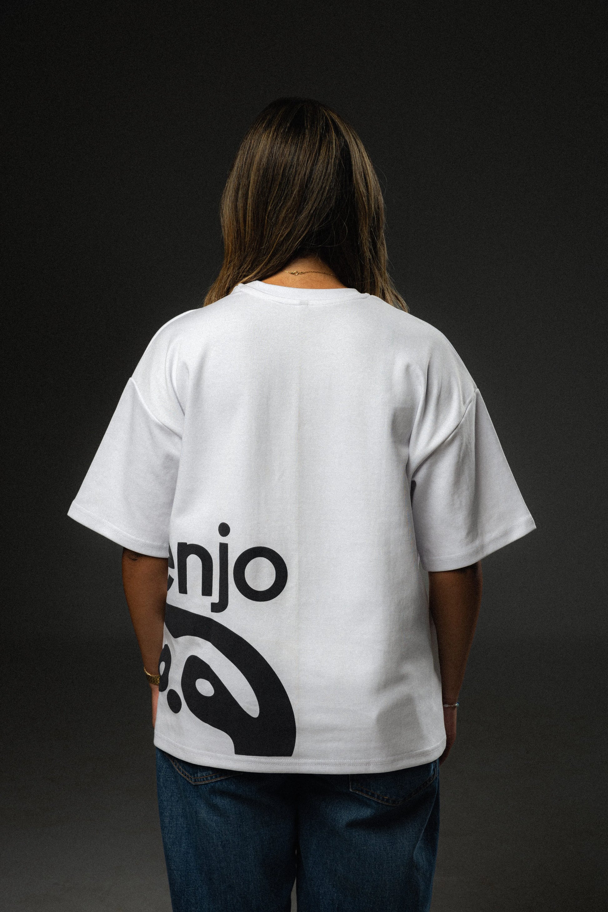 White Puff Tee