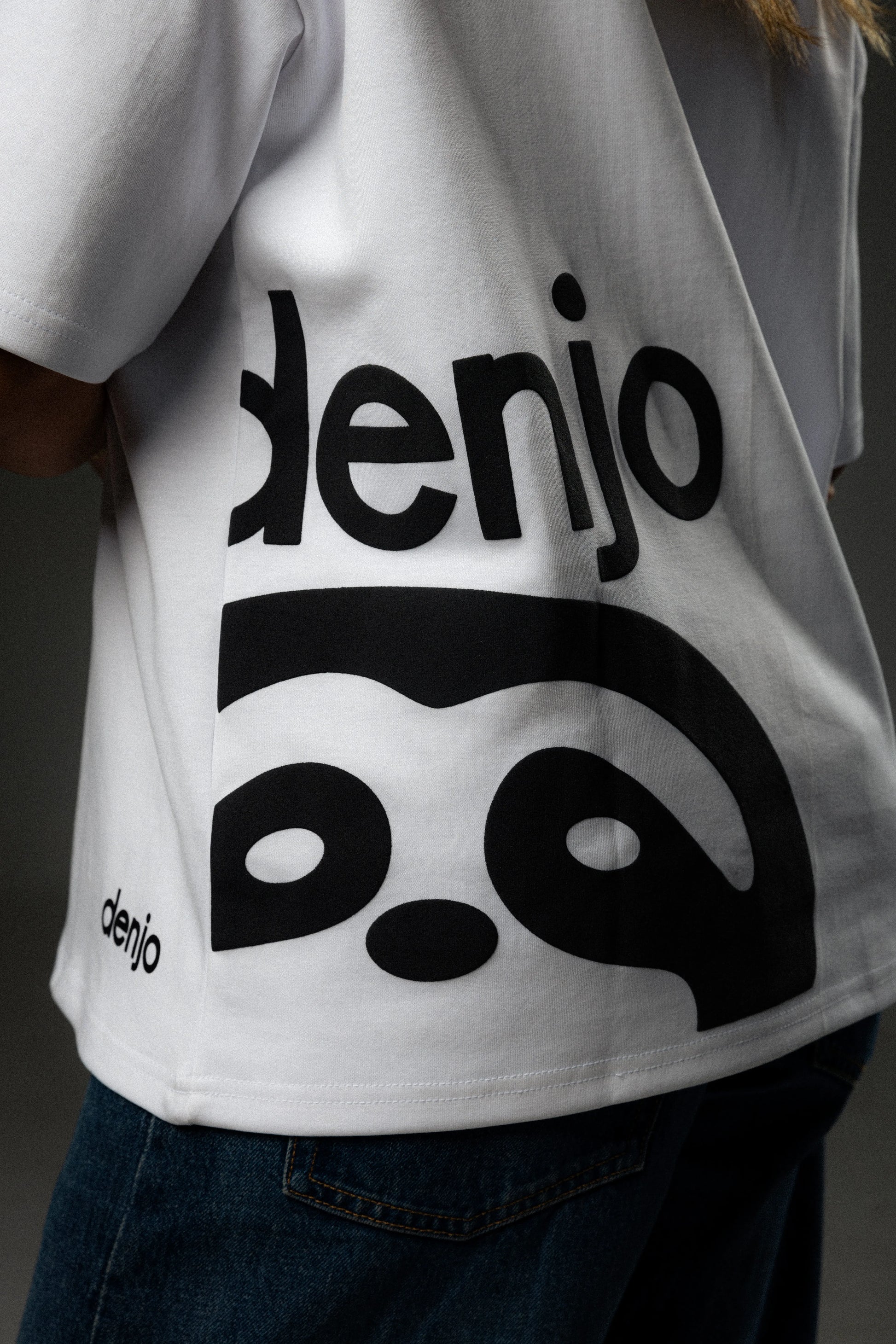White Puff Tee