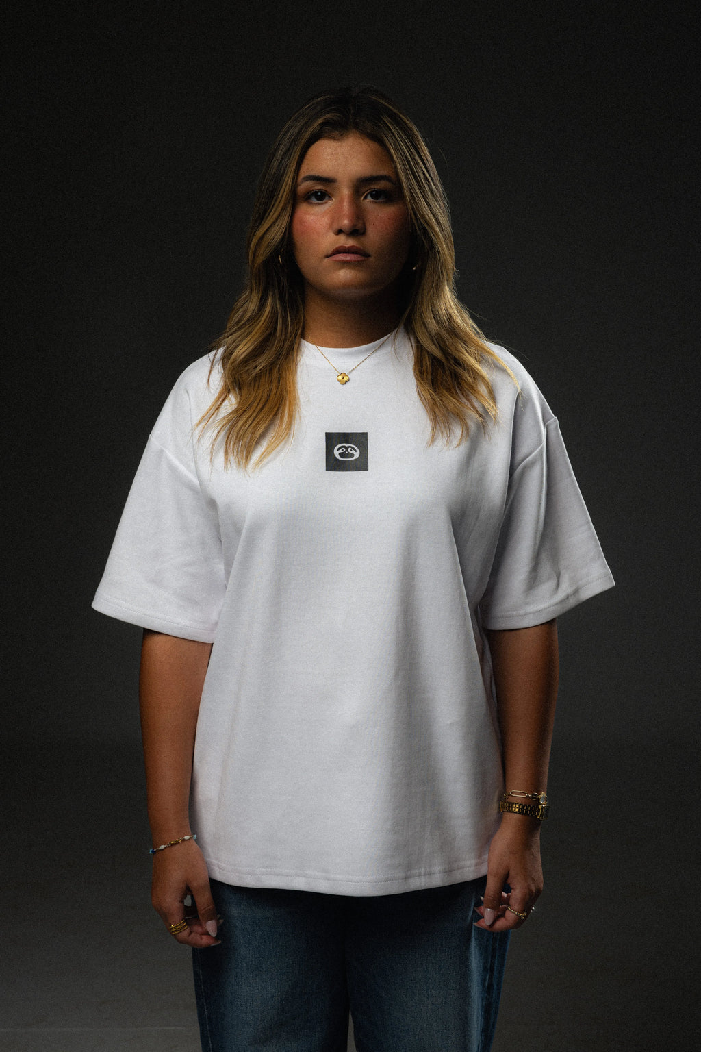 In The Box White Tee