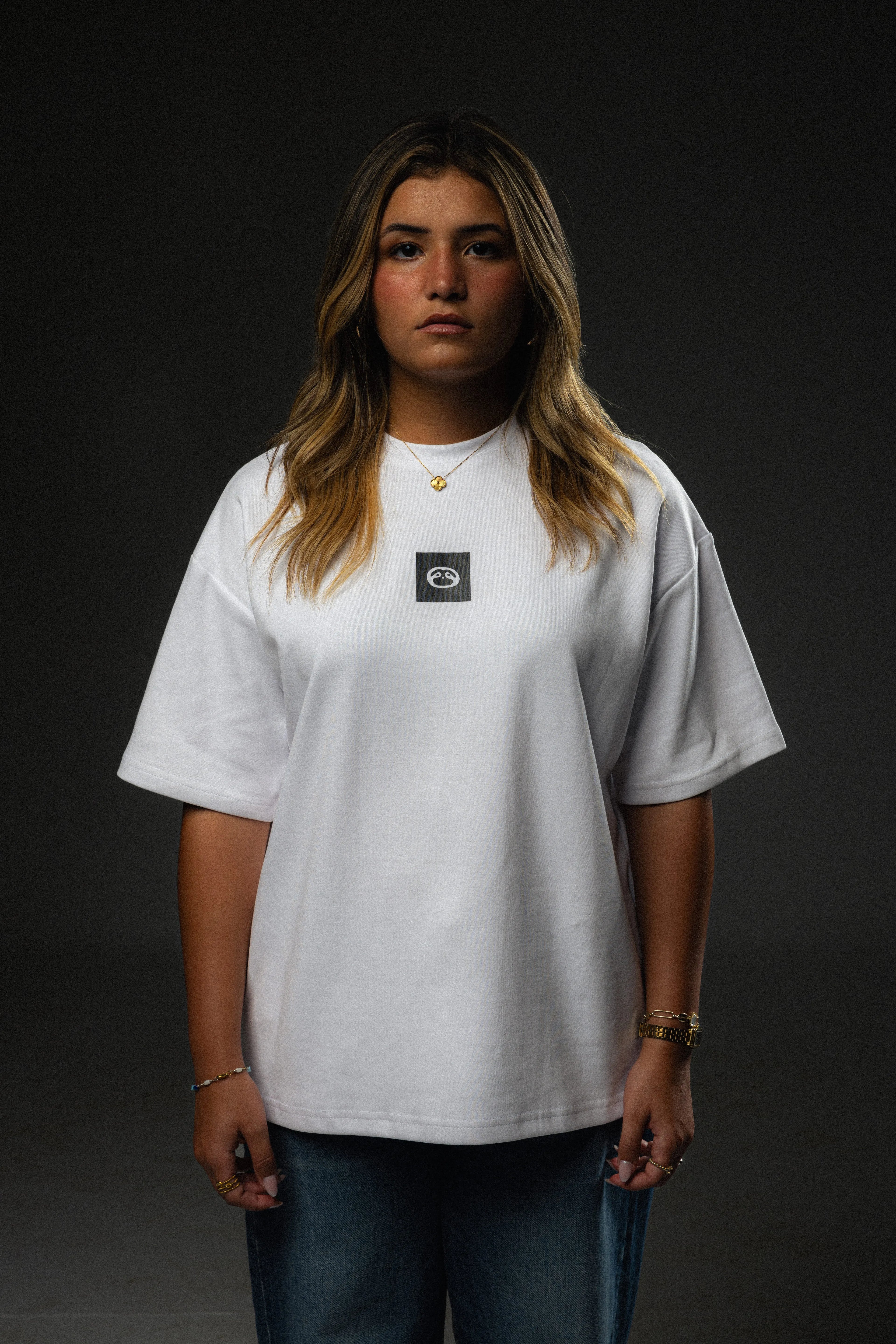 In The Box White Tee