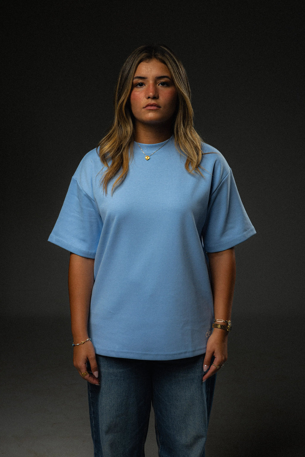 Blue Puff Tee
