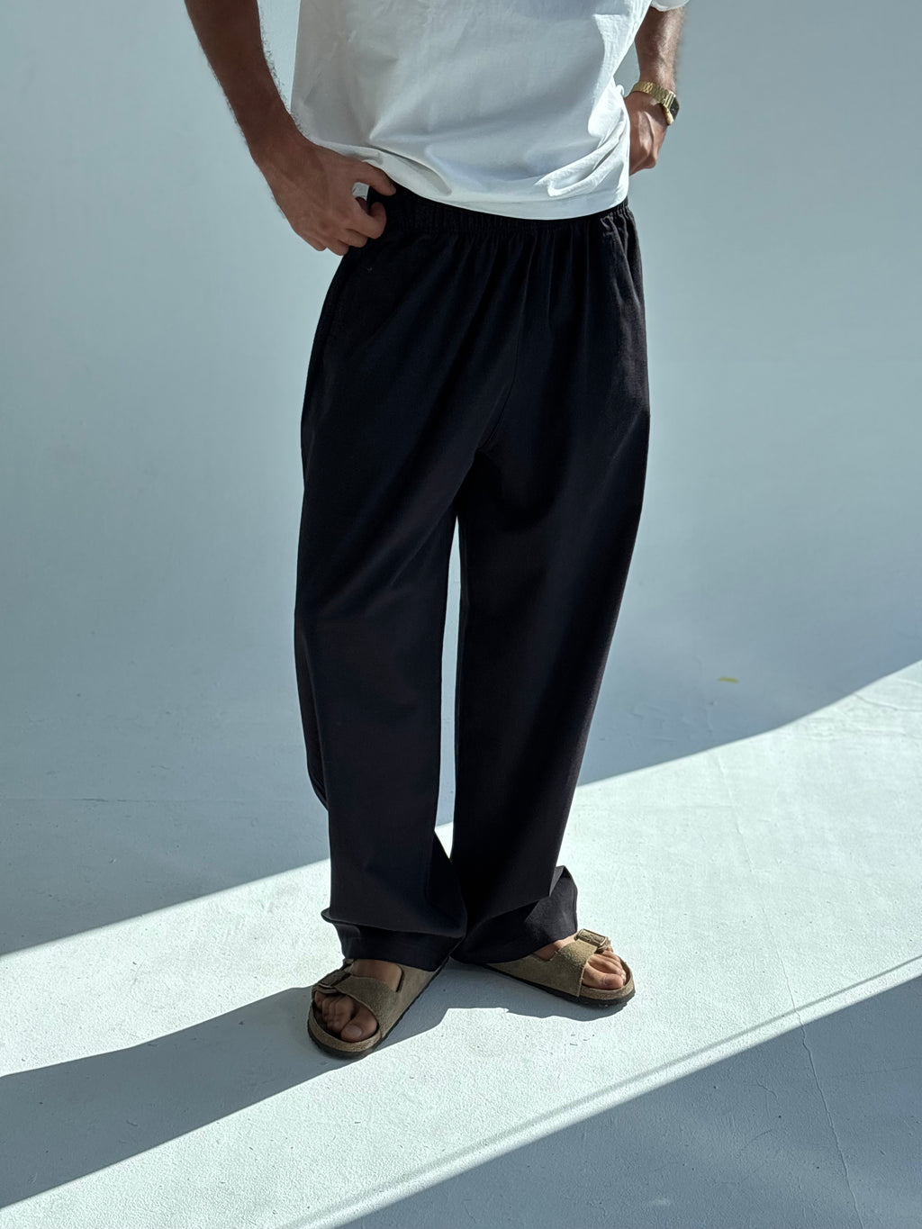 Black Linen Pants