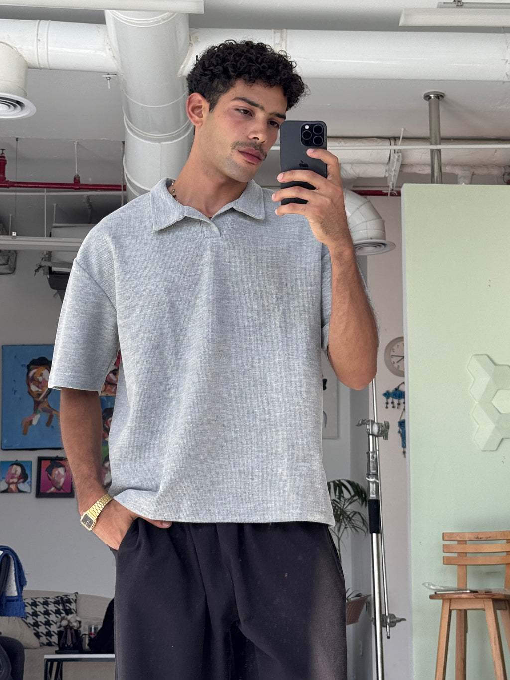 Grey Polo
