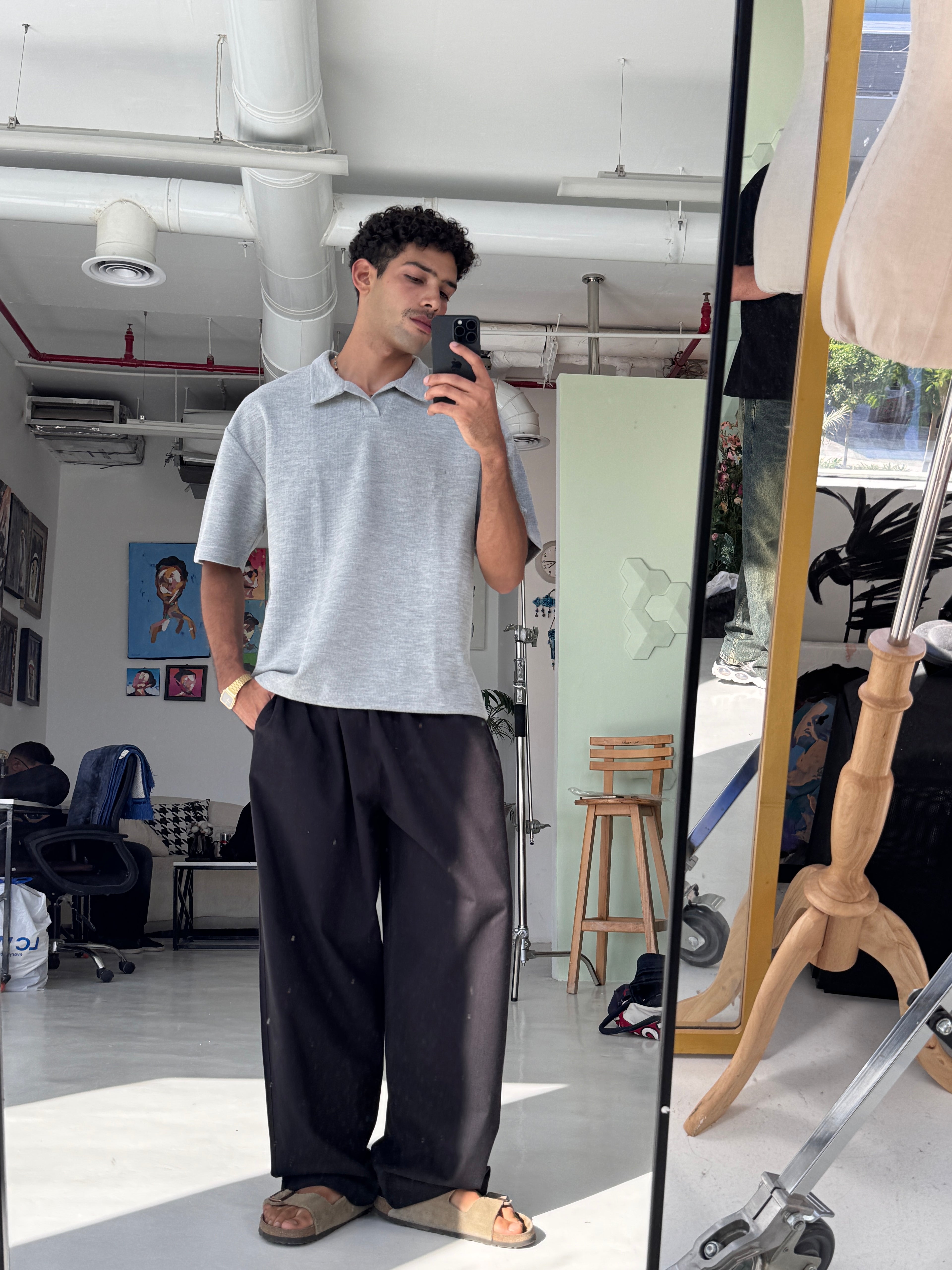 Grey Polo