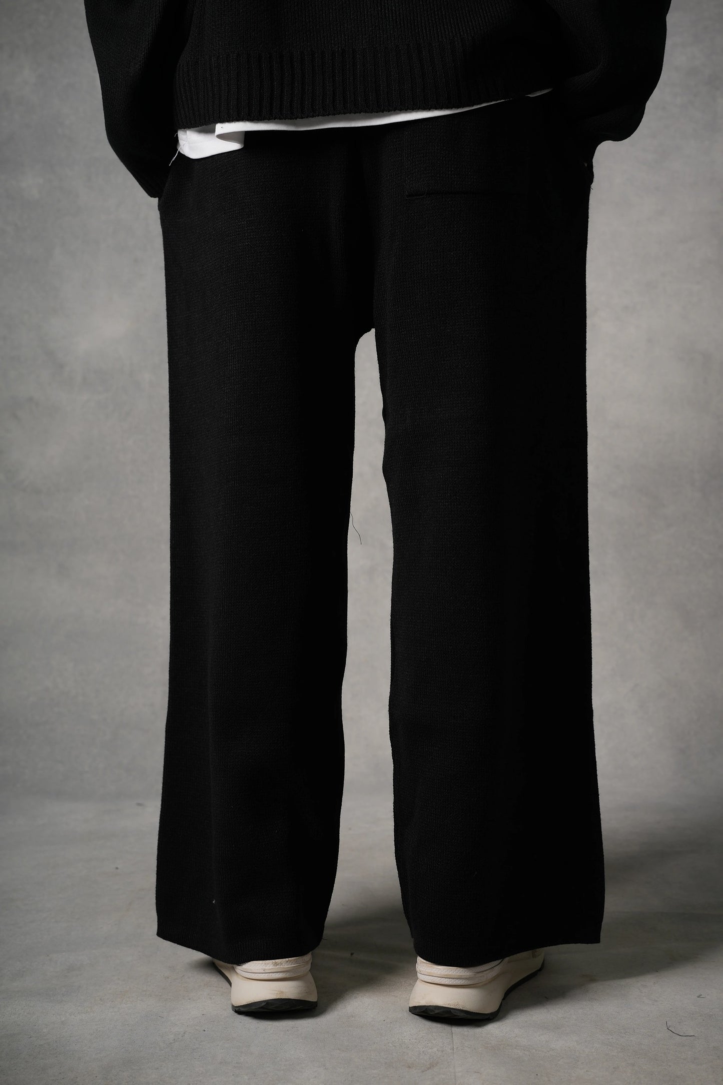 Black Knit Pants