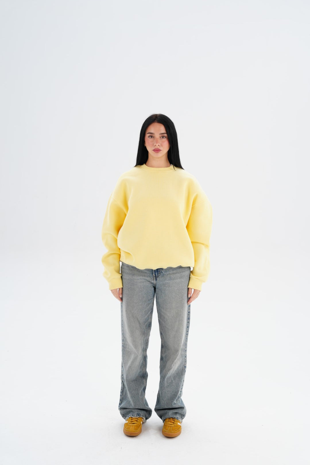 Butter Yellow Crewneck