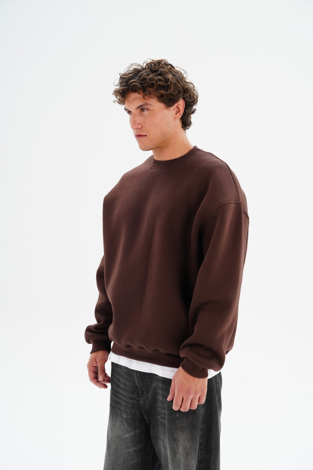 Brown Crewneck