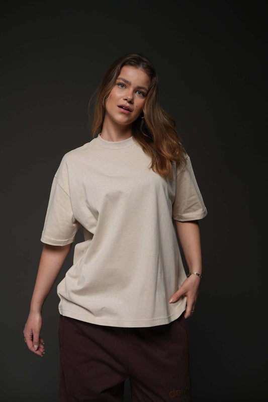 The basic Beige tee