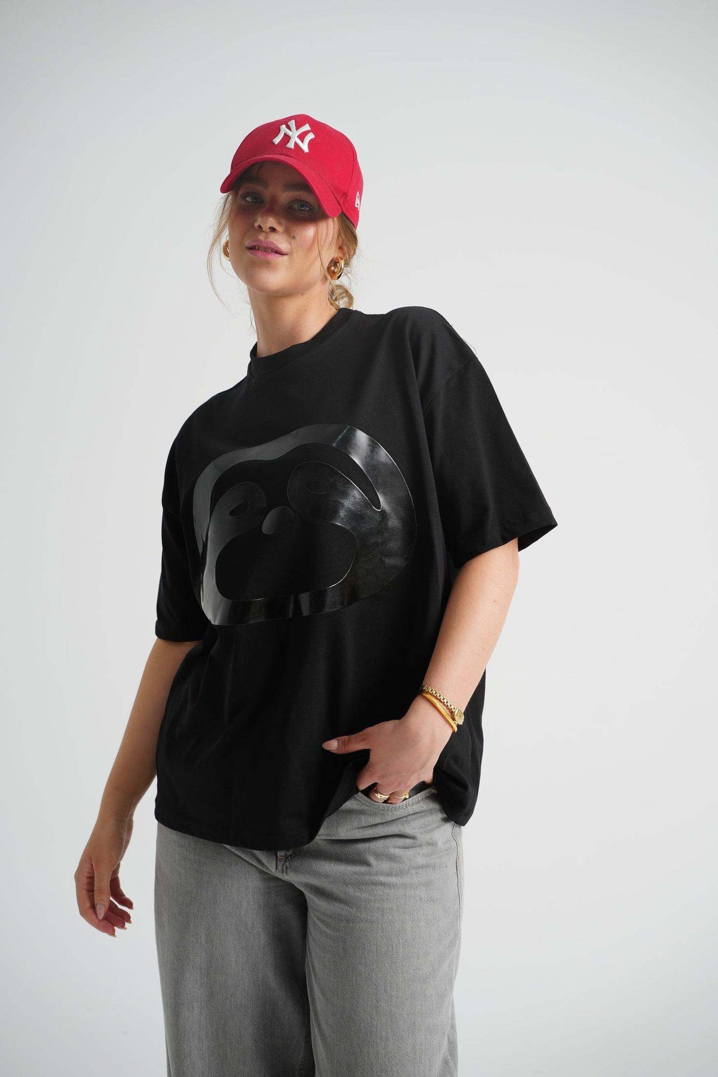 The Black Sloth Tee