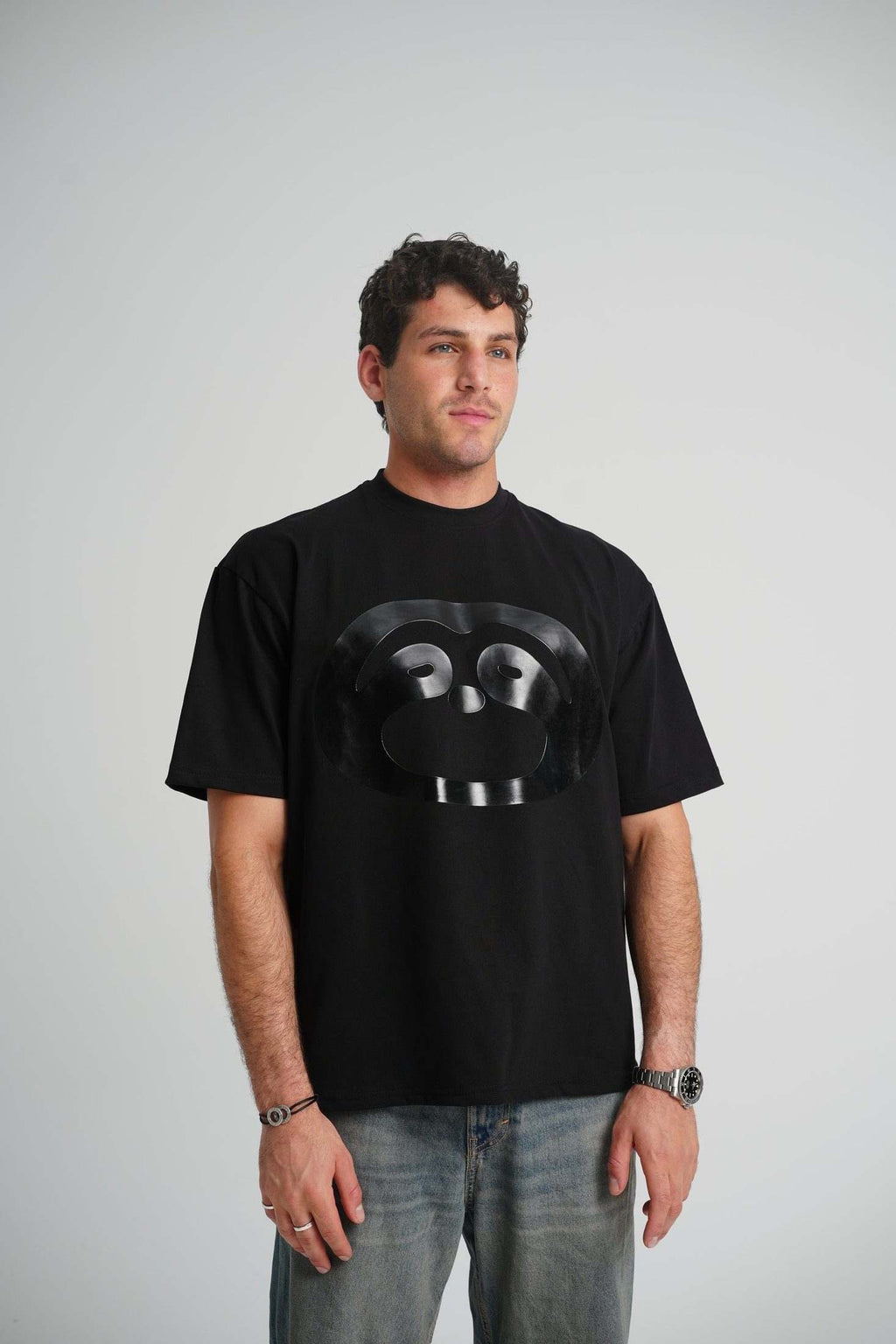 The Black Sloth Tee