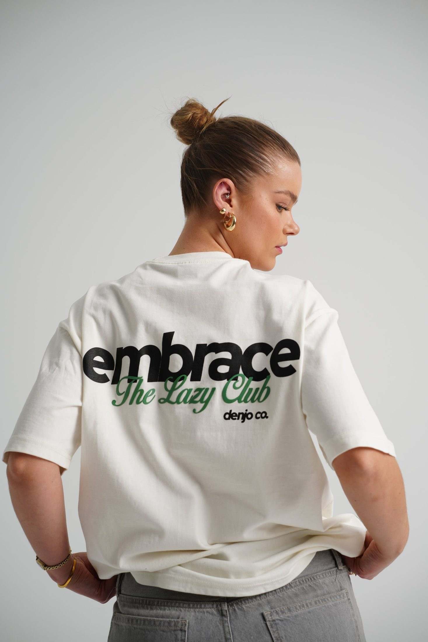 The Lazy Club Off-white Tee