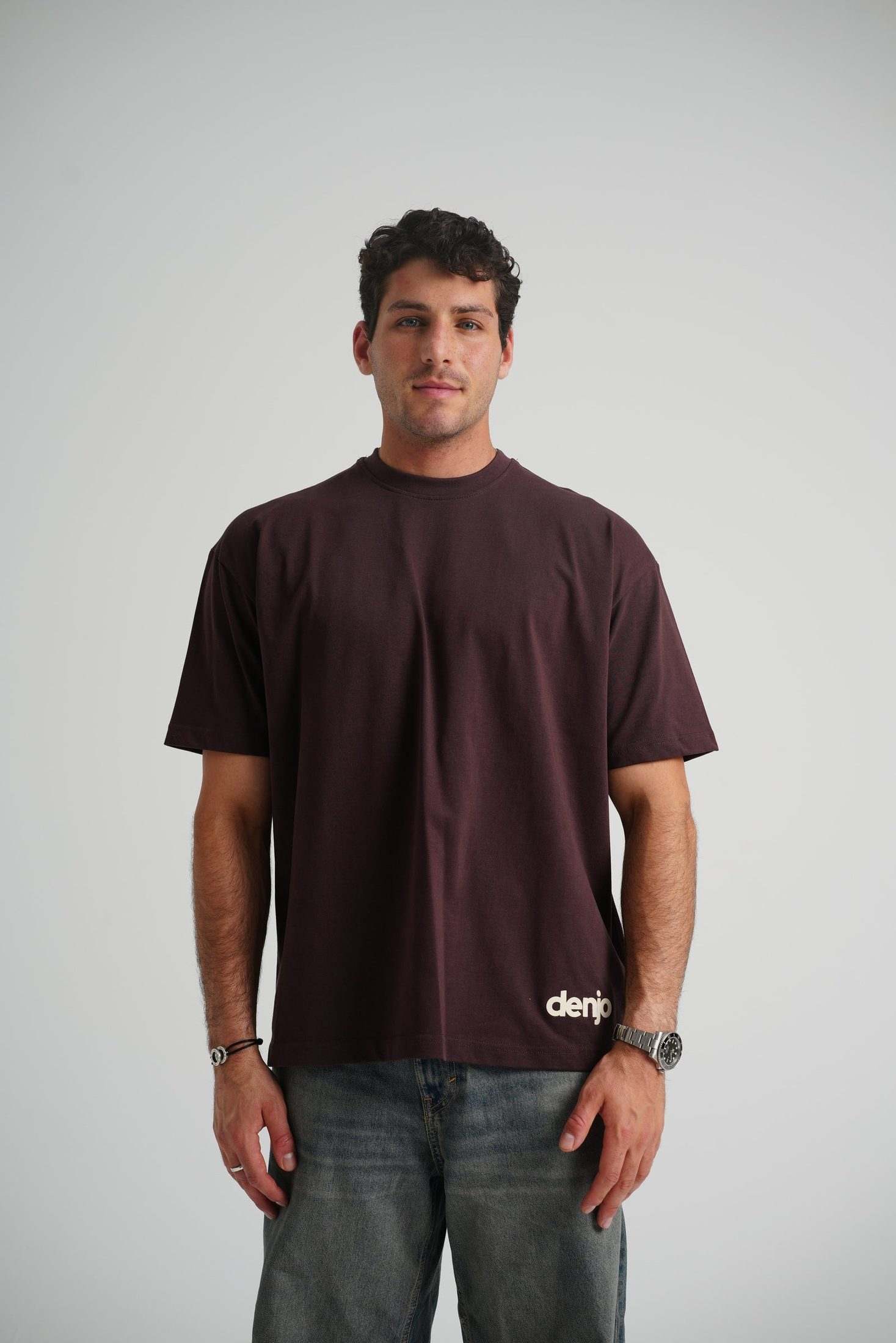 The Lazy Club Brown Tee