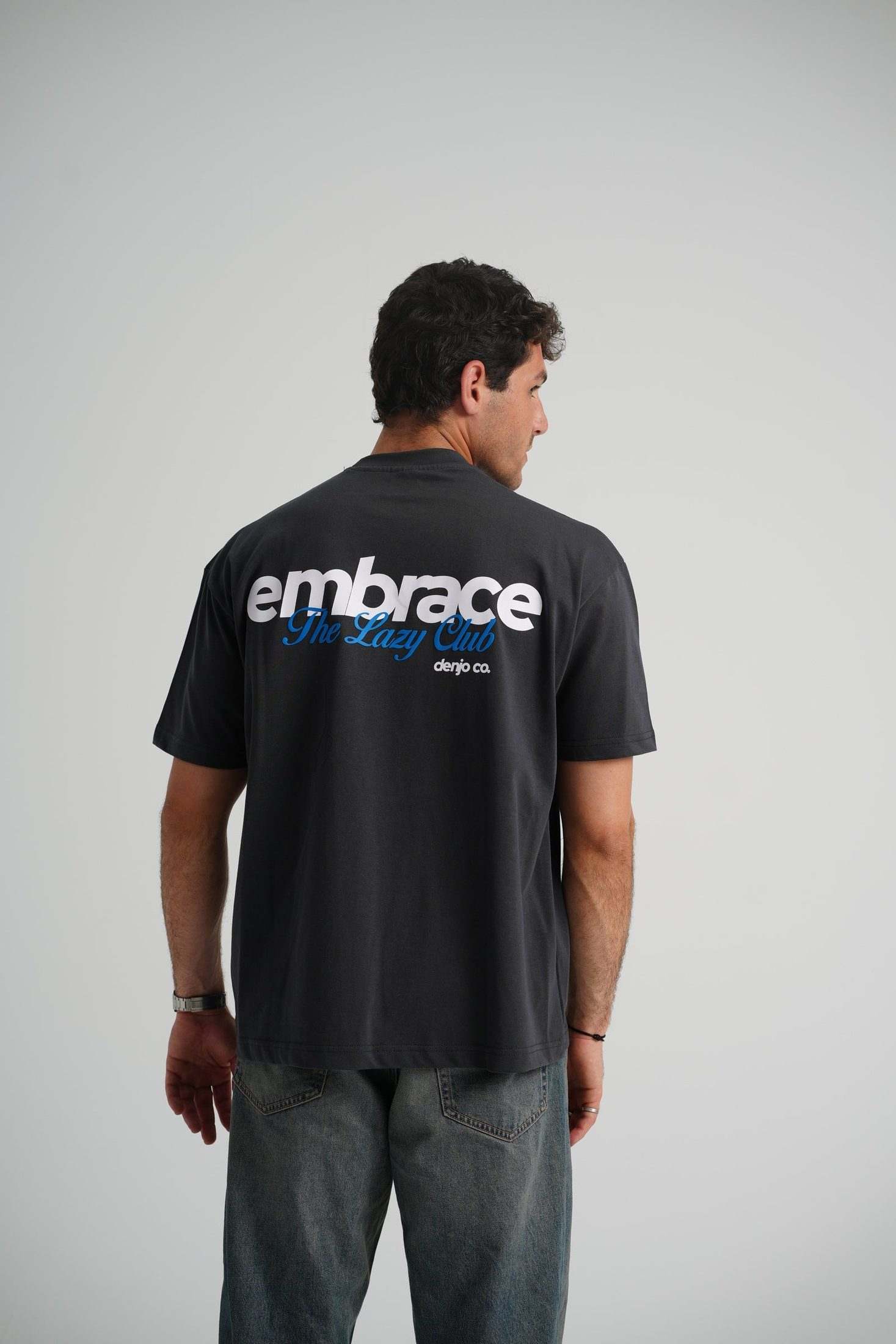 The Lazy Club Grey Tee