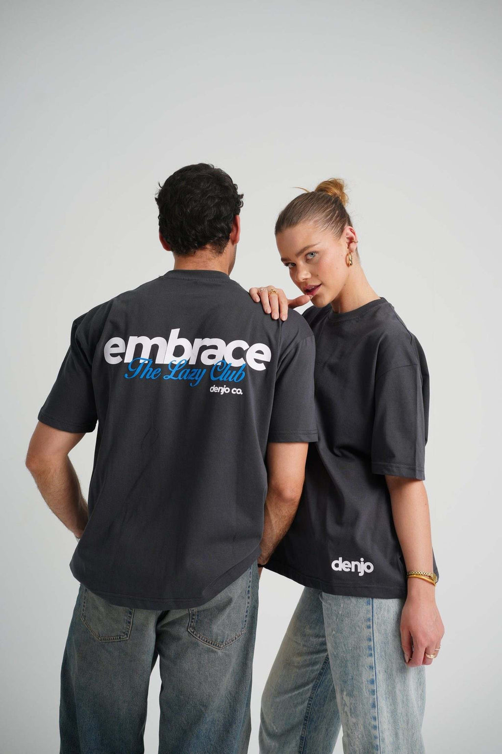 The Lazy Club Grey Tee