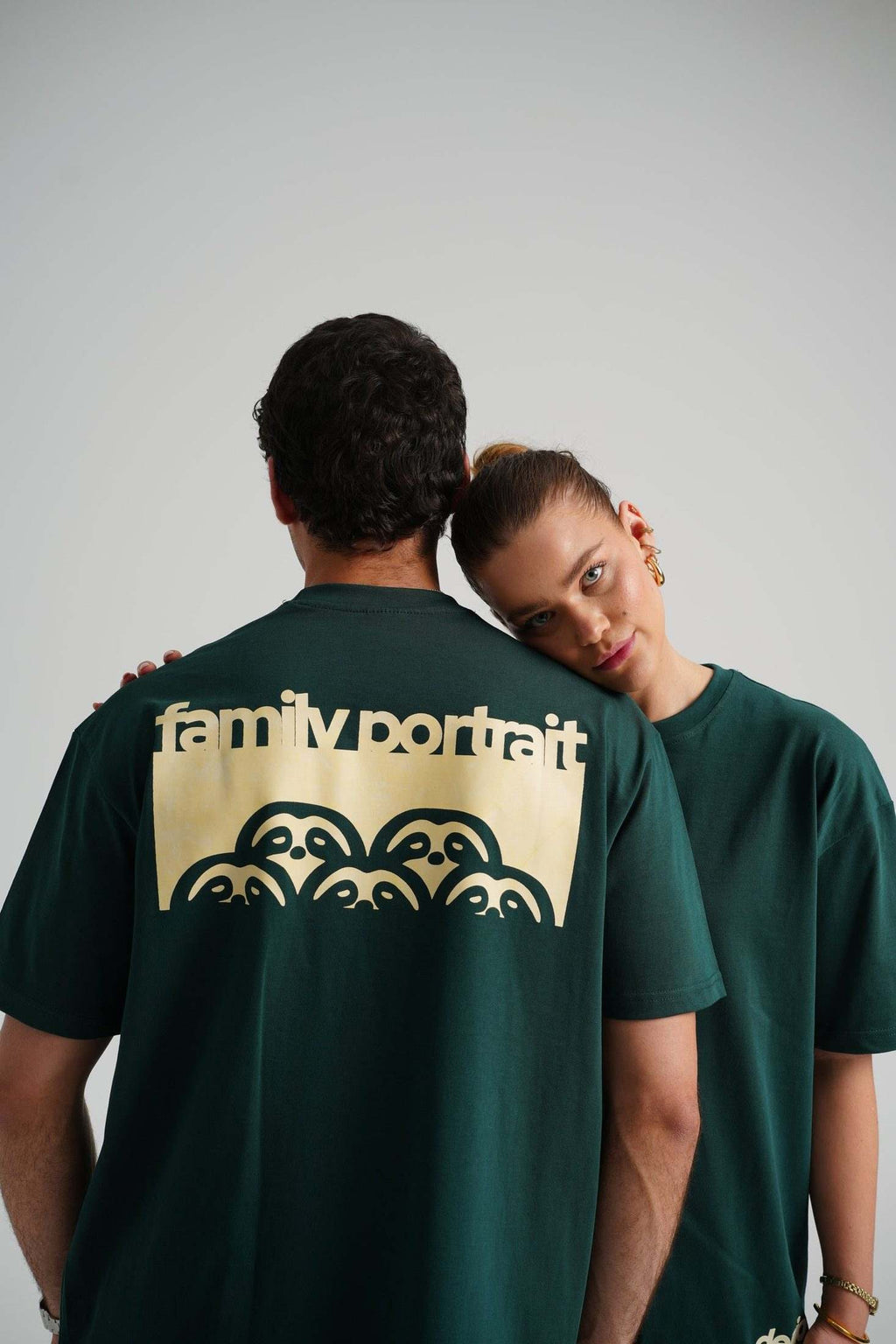 Olive Family Portrait Tee