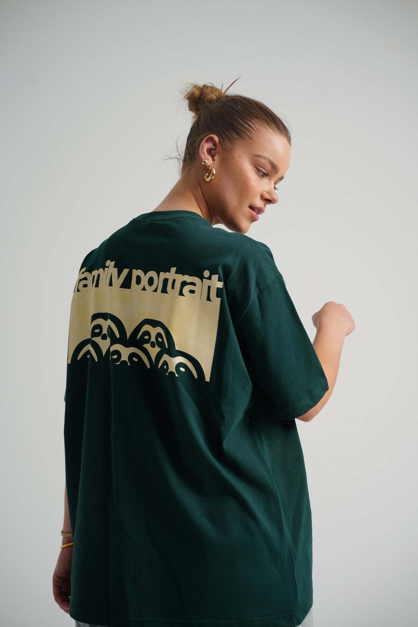 Olive Family Portrait Tee