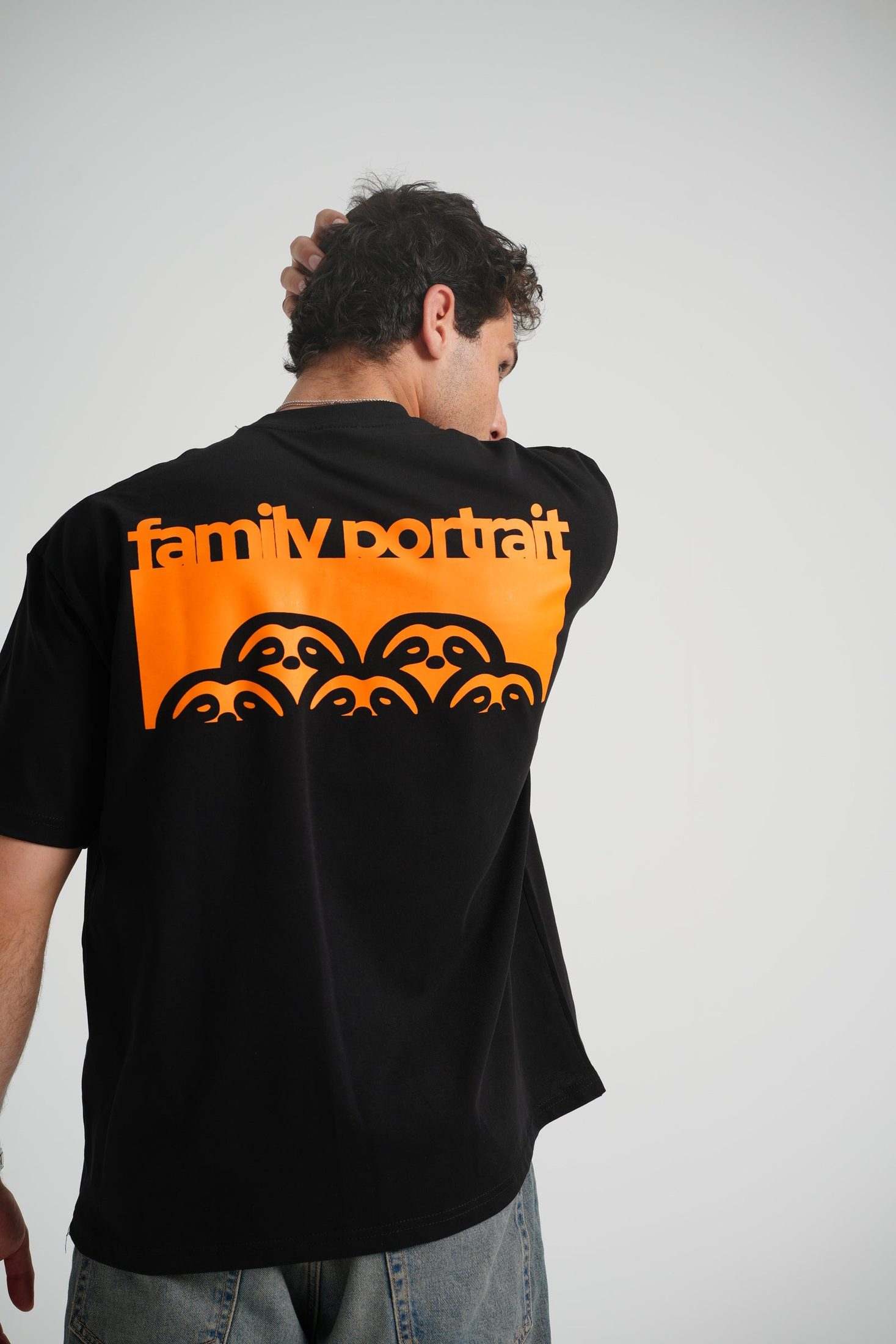 Black Family Portrait Tee