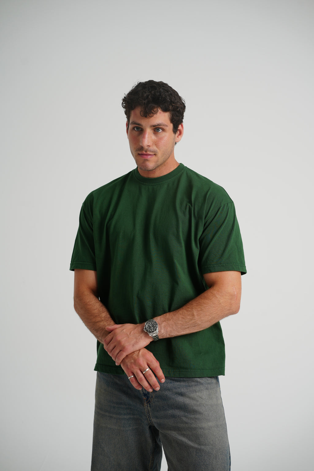 The basic Olive tee