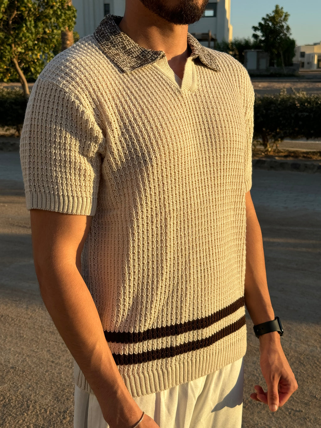 Dune Knit Polo